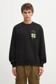 Carhartt WIP bluza bawełniana Clover Sweat bawełna czarny I036038.89XX