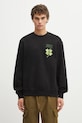 Carhartt WIP bluza bawełniana Clover Sweat bawełna czarny I036038.89XX