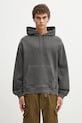 Carhartt WIP bluza bawełniana Hooded Torion Sweat z kapturem szary I036053.89B7