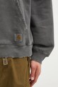 Carhartt WIP bluza bawełniana Hooded Torion Sweat szary I036053.89B7