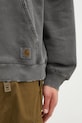 Carhartt WIP bluza bawełniana Hooded Torion Sweat szary I036053.89B7