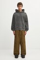 Carhartt WIP bluza bawełniana Hooded Torion Sweat I036053.89B7 szary