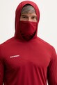 Mammut bluza treningowa męska Selun bordowy 1016.02110