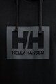 Helly Hansen bluza z kapturem męska bawełniana HH BOX 54526 czarny