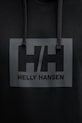 Helly Hansen bluza z kapturem męska bawełniana HH BOX 54526 czarny