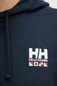 Helly Hansen mikina pánská bavlněná SHORELINE 54546 námořnická modř