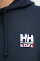 Helly Hansen mikina pánská bavlněná SHORELINE 54546 námořnická modř
