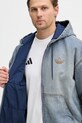 adidas Originals τζιν μπουφάν ανδρικά ντένιμ KE0131