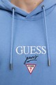 Guess Jeans bluza bawełniana M6RQ26.KCPR1 niebieski
