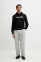 Calvin Klein pulover s kapuco moški bombažen LV04LF241G črna SS26