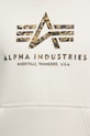 Alpha Industries bluza Basic Hoodie BL Effect Print 178312EP beżowy
