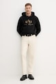 Alpha Industries bluza Basic Hoodie BL Effect Print 178312EP czarny SS26