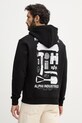 Alpha Industries bluza Return To Base Hoodie z kapturem czarny 266338