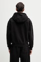 Odzież RHUDE Classique Zip Up bluza rozpinana bawełniana męska RHSS26HO11012 czarny