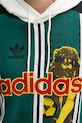 adidas Originals mikina s kapucí pánská bavlněná KD1438 zelená