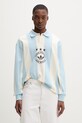 adidas Originals bluza męska bawełniana niebieski KU9190