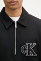 Calvin Klein Jeans bluza męska bawełniana z elastanem LV04RB211G czarny