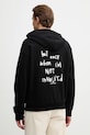 Odzież United Colors of Benetton bluza bawełniana 30HRU2025 czarny