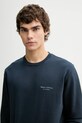 Marc O'Polo bluza bawełniana granatowy 5000012634