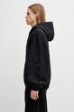 VETEMENTS bluza bawełniana Embroidered Biker Cross ME76ZU169B czarny SS26