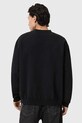 AllSaints bluza bawełniana XANDER M001NE czarny SS26
