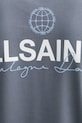 AllSaints pamut melegítőfelső EMBLEM M006NE szürke