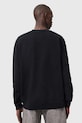 AllSaints bluza bawełniana LOVER M010NC czarny SS26