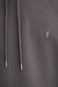 AllSaints bluza bawełniana ASHER M017ND szary