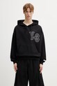 Odzież Y-3 bluza bawełniana EL5 GFX HOODIE KQ9305 czarny