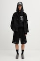 Y-3 bluza bawełniana EL5 GFX HOODIE KQ9305 czarny