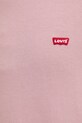 Levi's bluza bawełniana THE ORIGINAL HM CREW 35909.0079 różowy