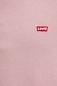 Levi's bluza bawełniana THE ORIGINAL HM CREW 35909.0079 różowy