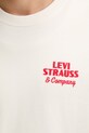 Levi's bluza RELAXD GRAPHIC CREW 38712.0475 beżowy