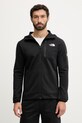 The North Face bluza treningowa MOUNTAIN ATHLETICS z kapturem czarny NF0A8DY7JK31