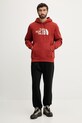 The North Face bluza Drew Peak NF0A89EMMUI1 pomarańczowy SS26