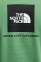 The North Face bluza Raglan Redbox NF0A89F9G571 zielony