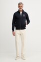 Tommy Hilfiger Μπλούζα ανδρική με βαμβάκι MW0MW42466 σκούρο μπλε SS26