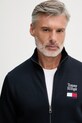 Tommy Hilfiger Μπλούζα ανδρική με βαμβάκι σκούρο μπλε MW0MW42466