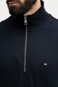 Tommy Hilfiger bluza męska bawełniana MW0MW43115 granatowy