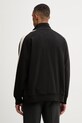 Odzież G-Star bluza rozpinana męska bawełniana Track sw jkt D28637.E553 czarny
