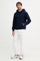 Tommy Hilfiger mikina s kapucňou pánska bavlnená SUMMER MW0MW42472 tmavomodrá SS26