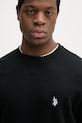 U.S. Polo Assn. bluza DHM LB CREW czarny MUP3356.M12