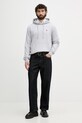 U.S. Polo Assn. bluza z kapturem męska z bawełną DHM LB MUP4412 szary SS26