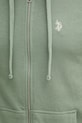 U.S. Polo Assn. bluza bawełniana DHM LB MUP4413 zielony