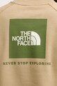 The North Face bluza męska bawełniana Raglan NF0A89FALK51 beżowy
