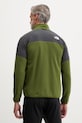 Oblečení The North Face Glacier Heavyweight rozepínací mikina fleecová pánská NF0A89JGM6D1 zelená