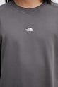 The North Face Essential Light суичър от памук мъжки сив NF0A8GQCRHI1