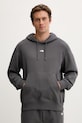 The North Face mikina s kapucňou pánska bavlnená Essential Light sivá NF0A8GQDRHI1
