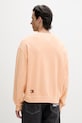 Odzież Tommy Jeans bluza męska z bawełny DM0DM22714 pomarańczowy