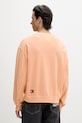 Oblečenie Tommy Jeans pánska mikina z bavlny DM0DM22714 oranžová
